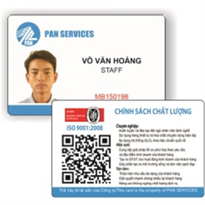 Làm thẻ nhựa nhân viên giá rẻ tại Hà Nội - Làm thẻ nhựa lấy ngay