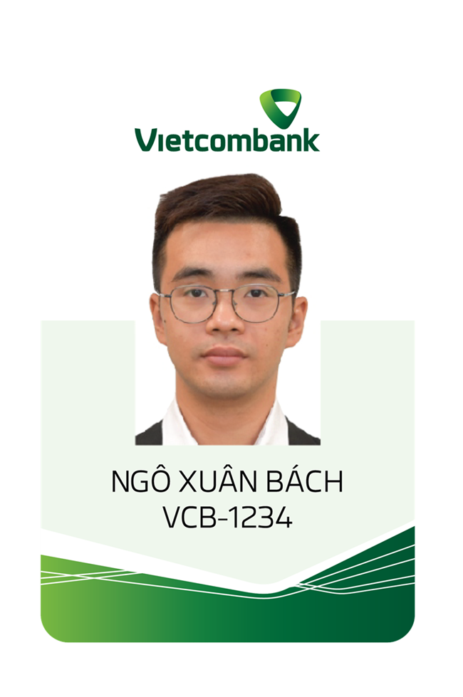 Thẻ nhân viên ngân hàng Vietcombanks